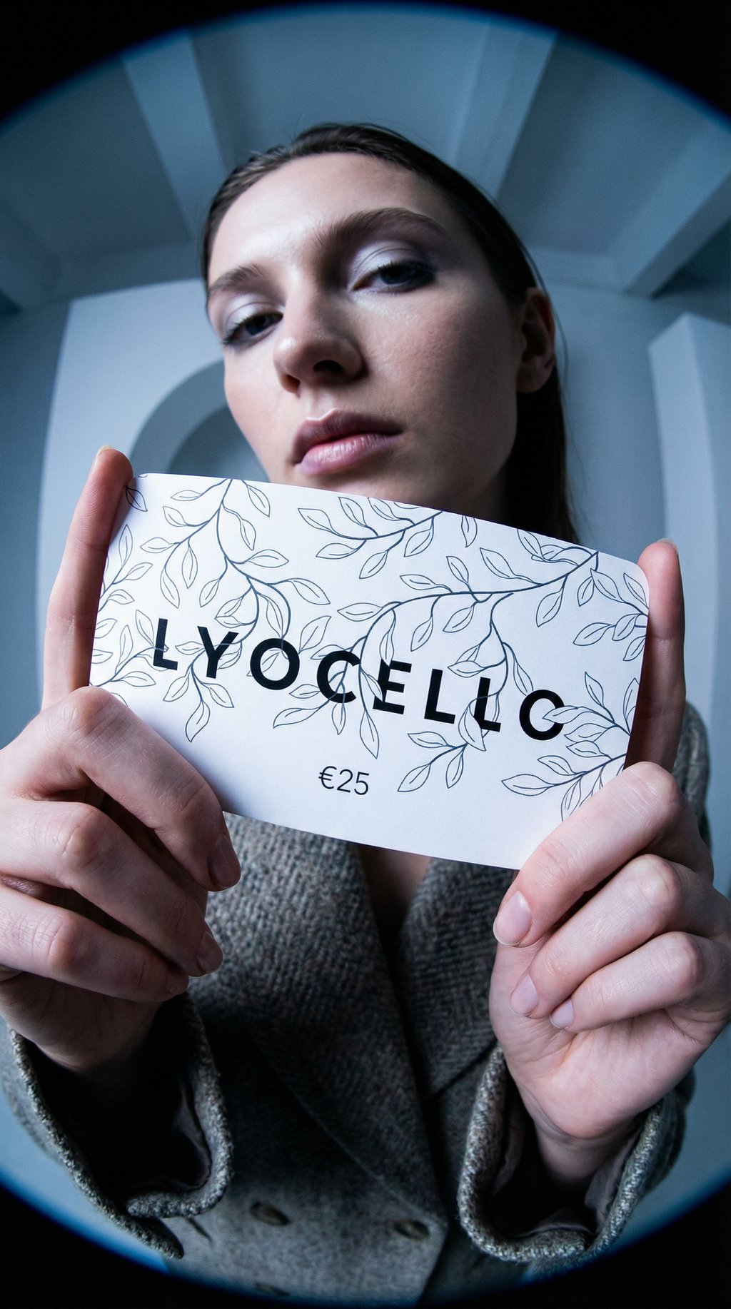 AI product shot of Lyocello Gift Card