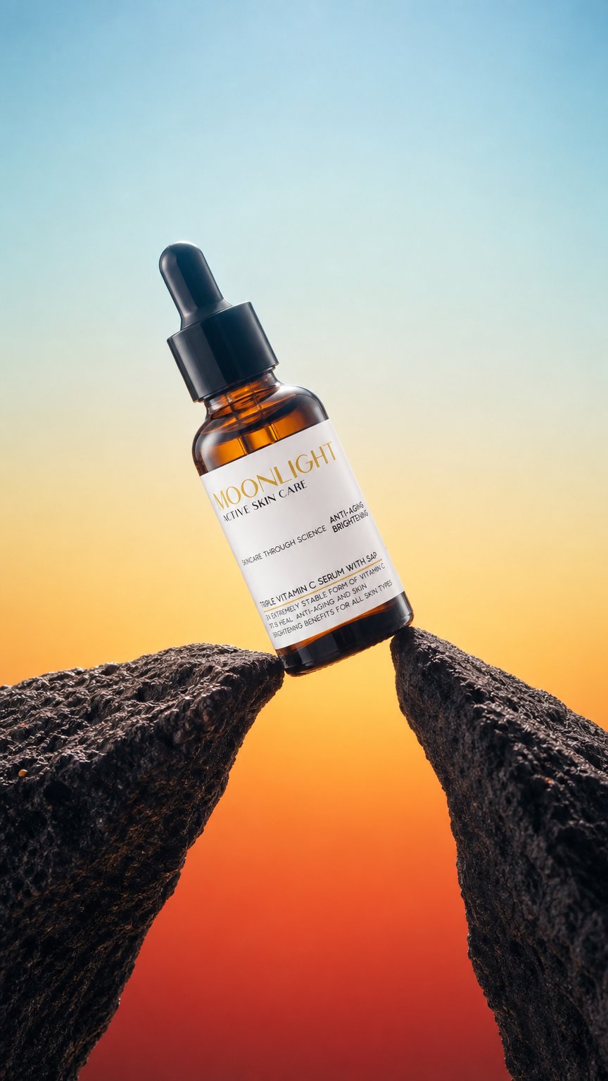 AI product shot of Moonlight 【全日美白】 Triple C 三重美白精華