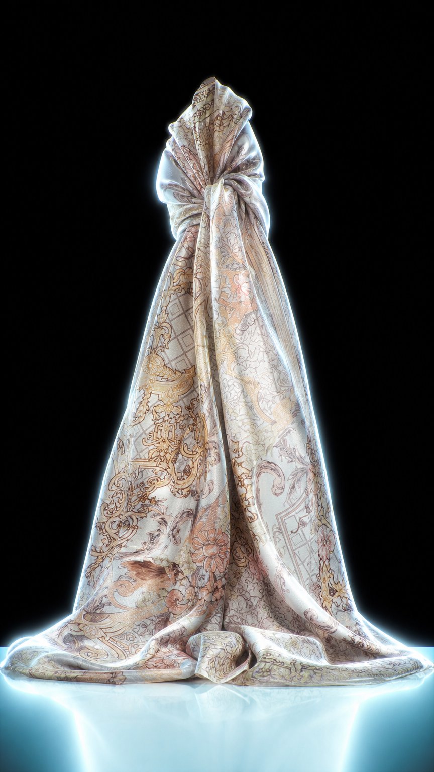 AI product shot of Embellish Shawl