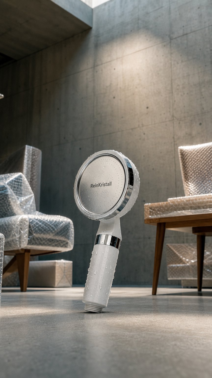 AI product shot of Duschfilter | ReinKristall