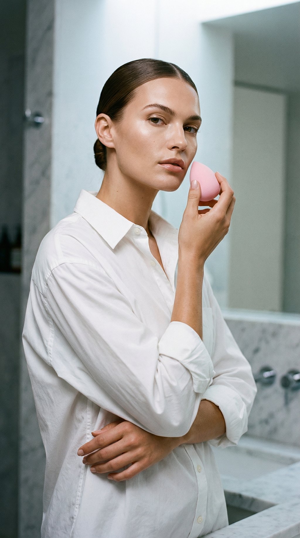 AI product shot of FLAER 503 Super Soft Blending Sponge