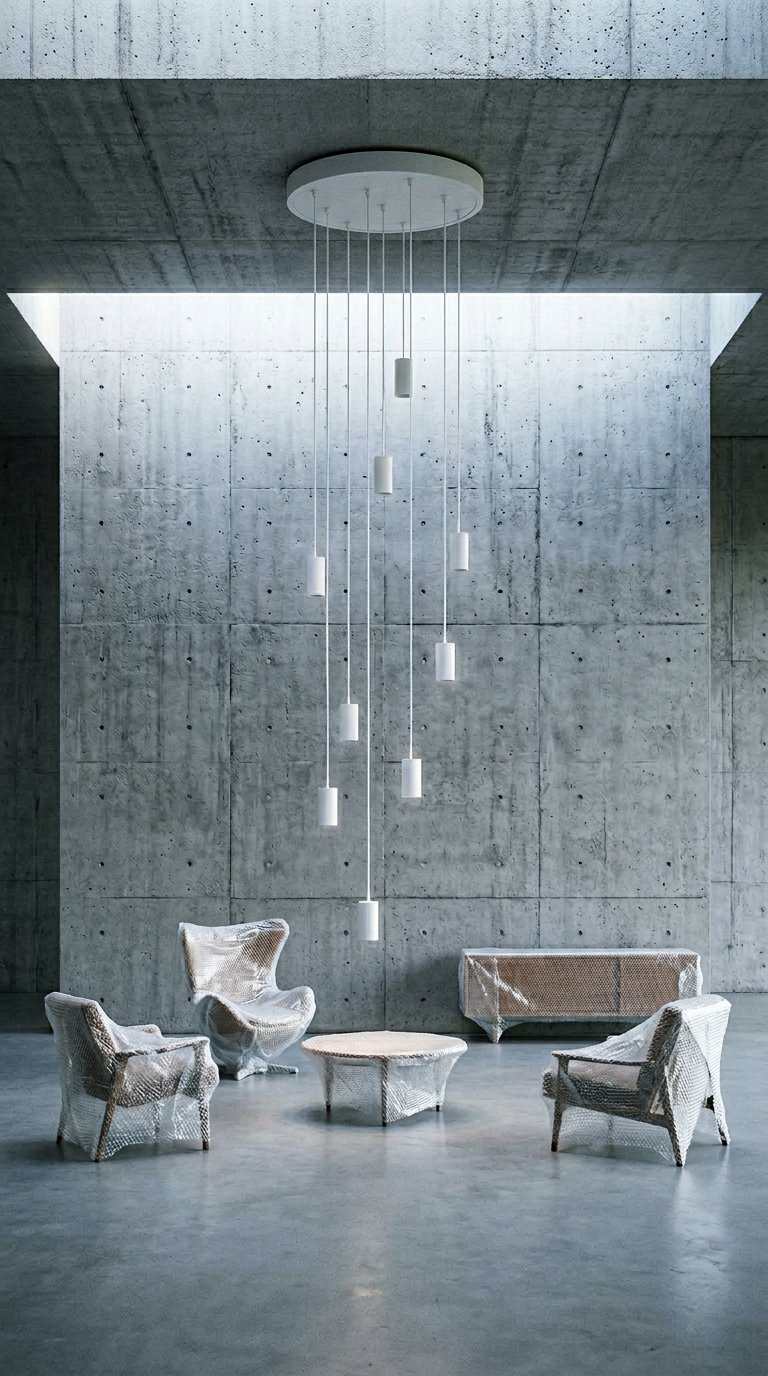 AI product shot of Alumina Nine Pendant