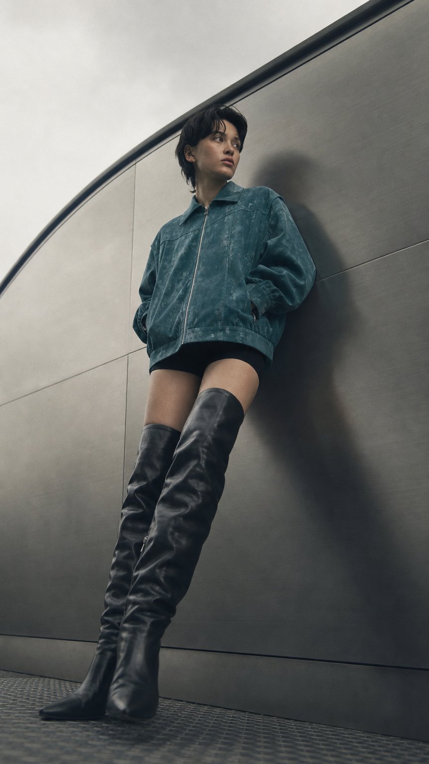 AI product shot of Cupido Bomber Jacket