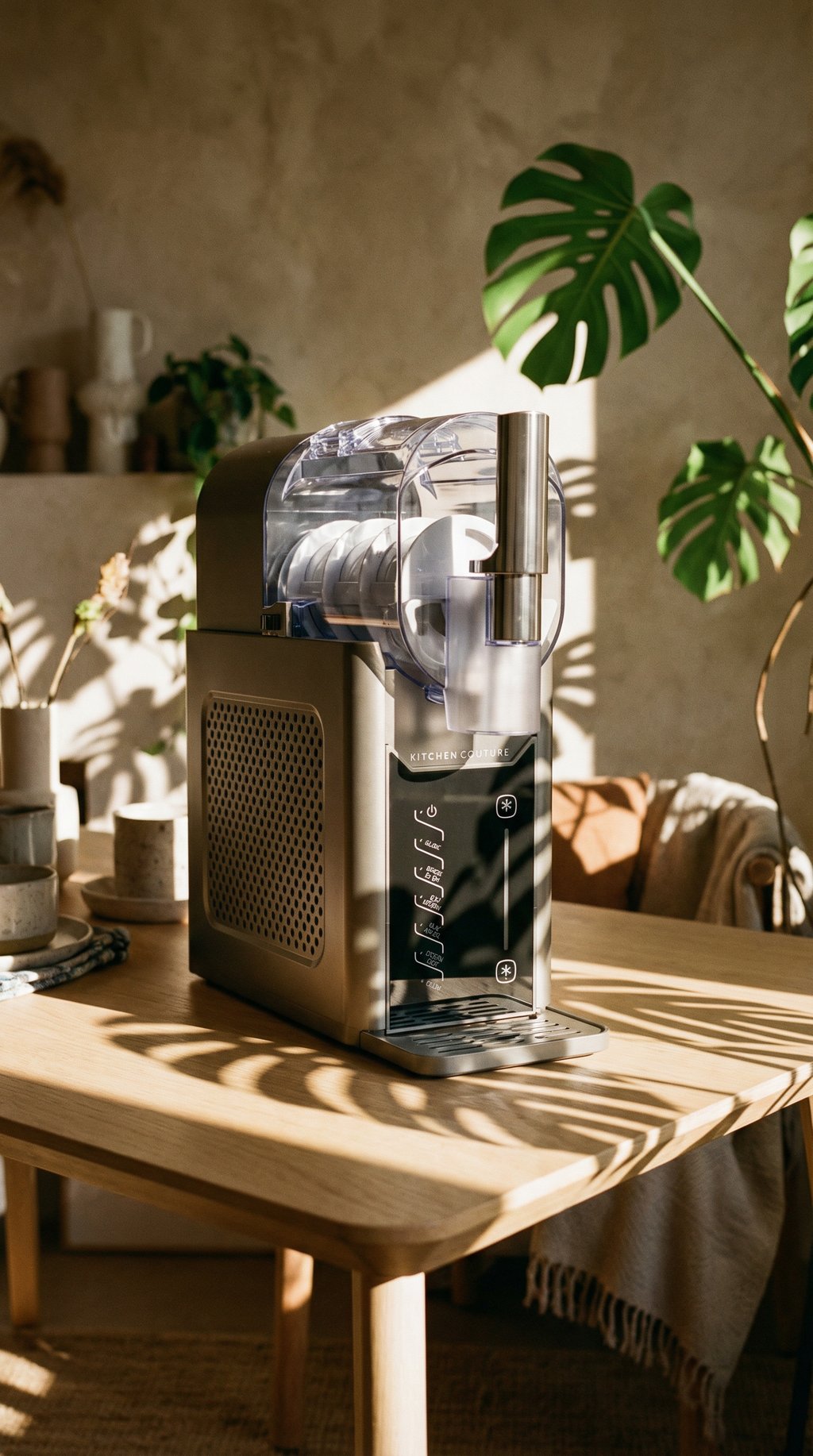 AI product shot of KITCHEN COUTURE 2L BENCHTOP SLUSHIE AND SOFT SERVE MAKER