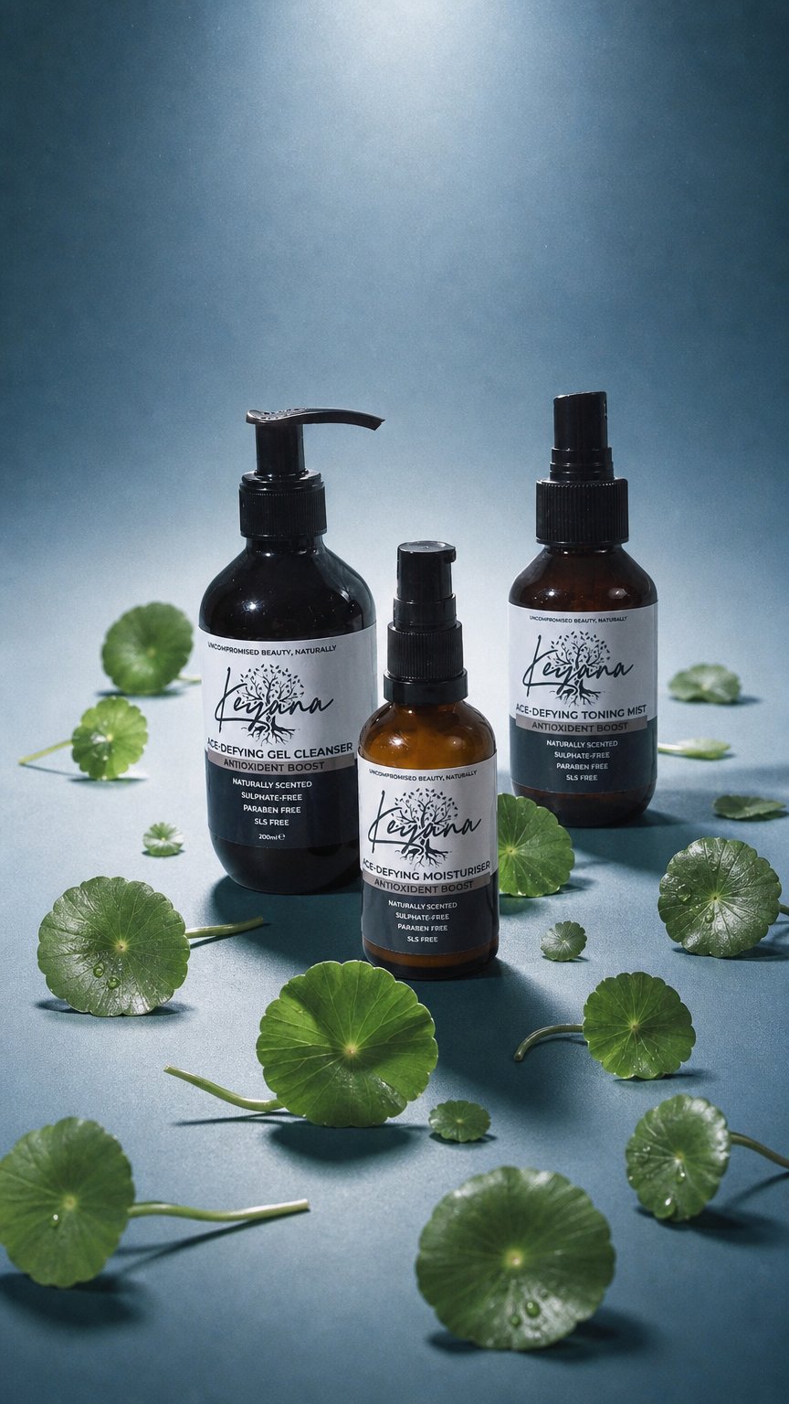 AI product shot of Ageless Skin Bundle