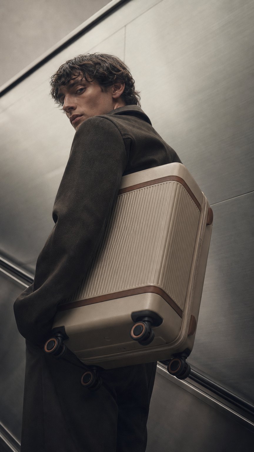 AI product shot of Koffer "Zuna"
