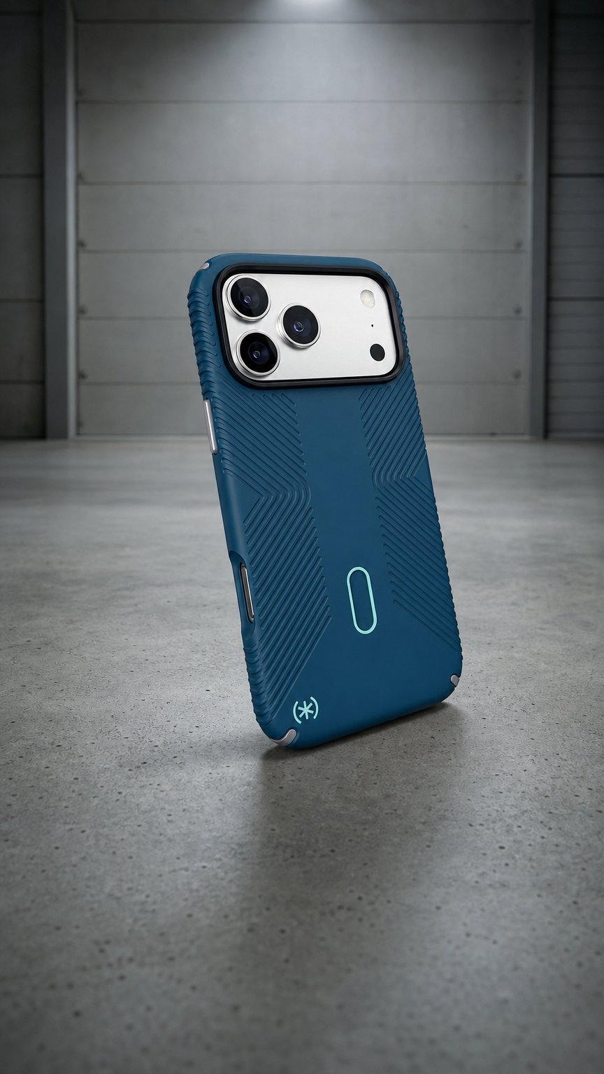 AI product shot of Presidio2 Grip MagSafe with ClickLock Apple iPhone 17 Pro Max Case