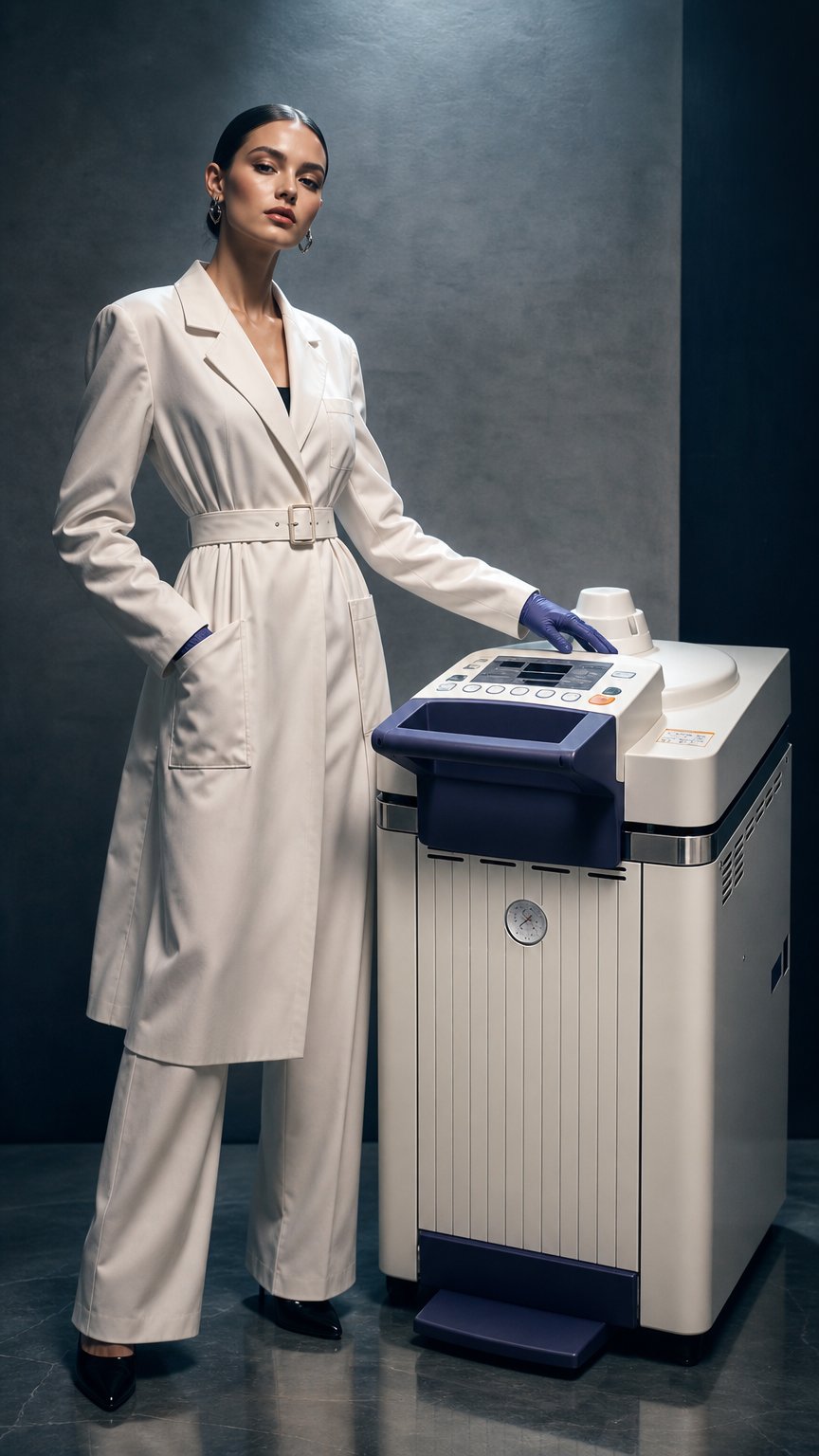 AI product shot of TOMY Laboratory Autoclaves, SX-Series