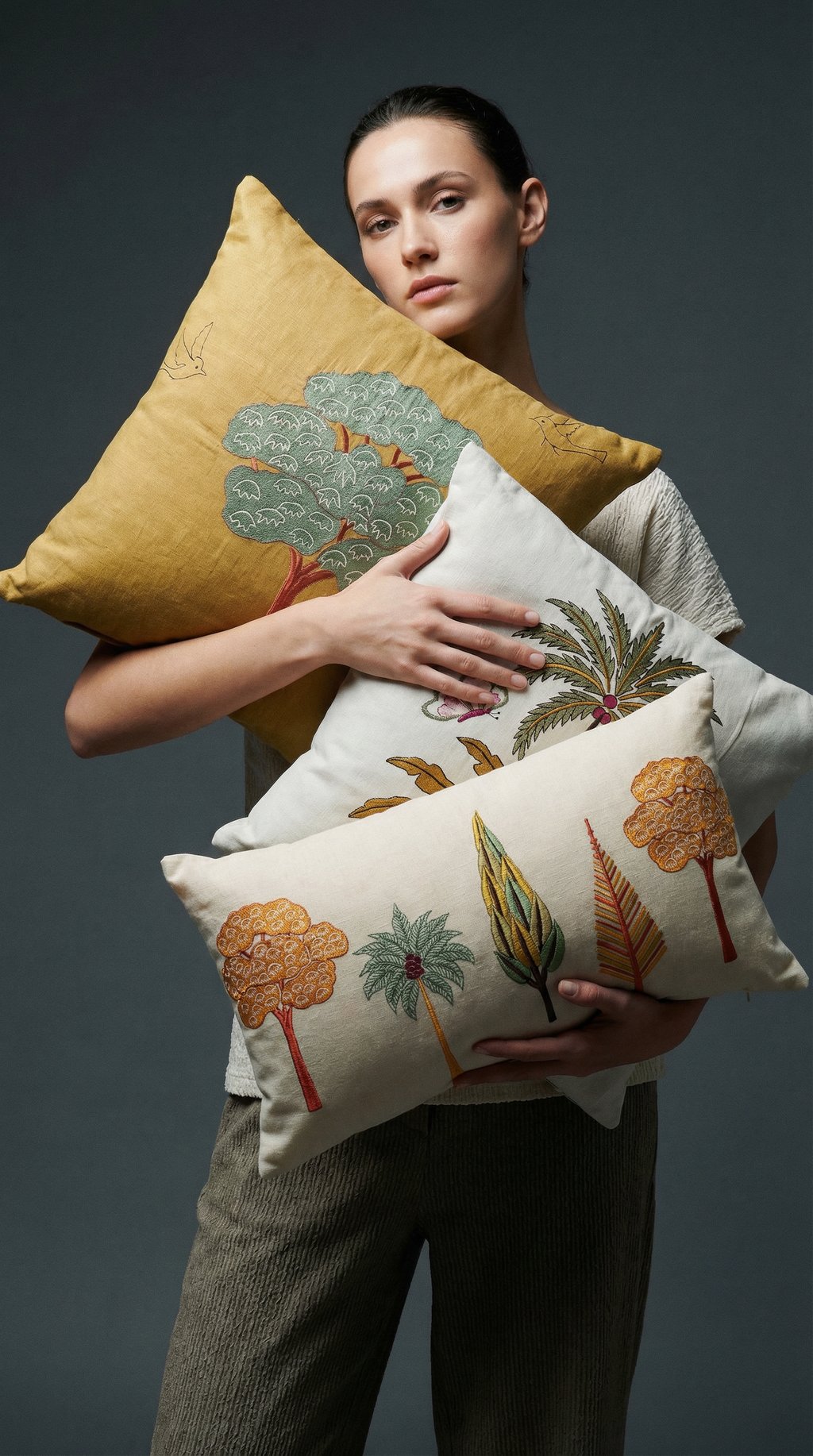 AI product shot of Chaney Cushion Set of 3