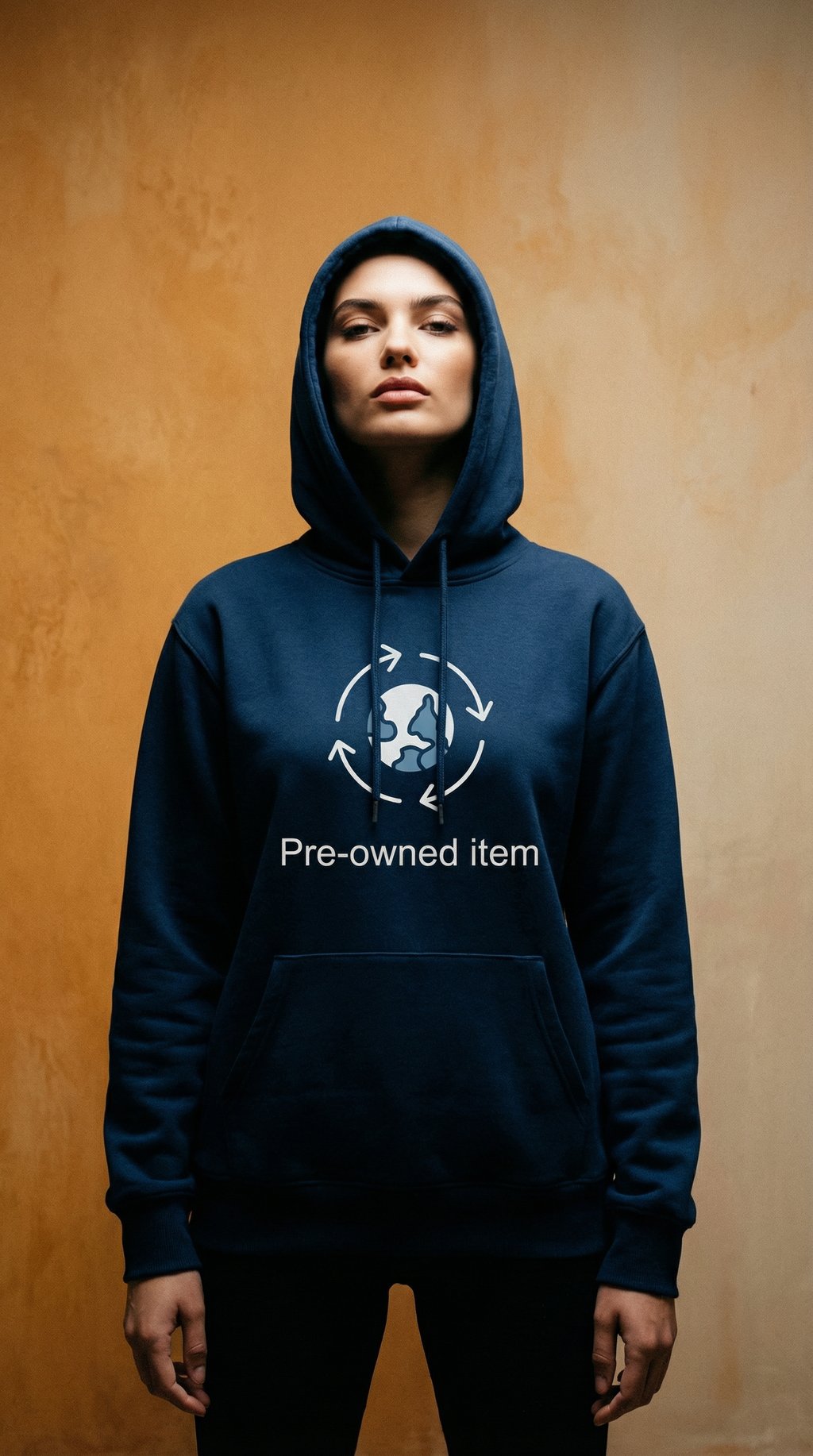 AI product shot of RE.ELSK 5345 | ELSK® TVÆRS WOMEN’S HOODIE | FOREST GREEN