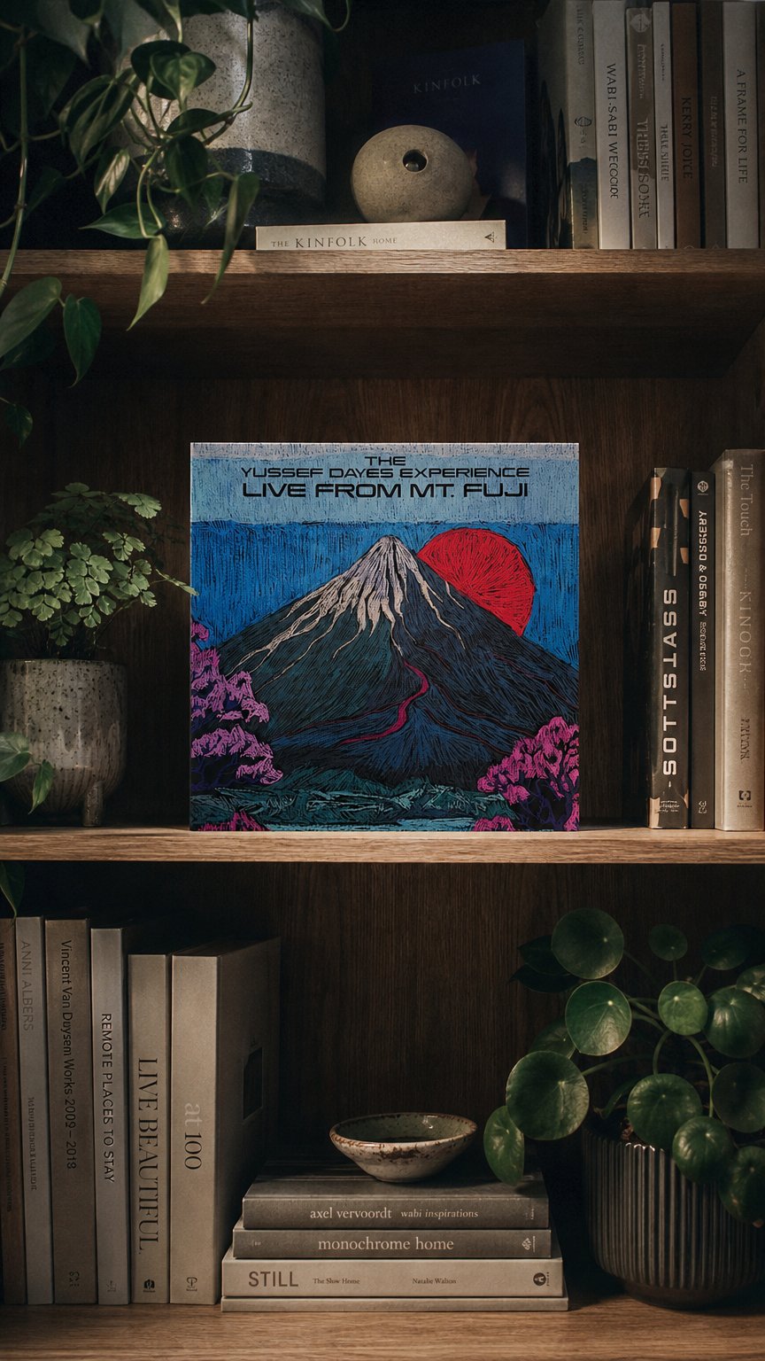 AI product shot of The Yussef Dayes Experience - Live From Mt. Fuji