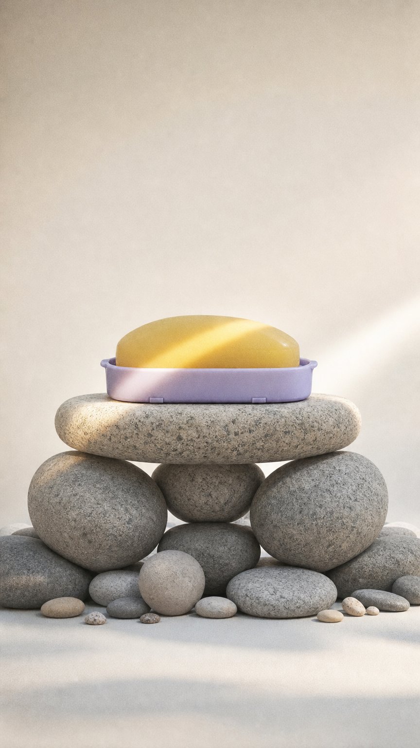 AI product shot of Borotvaszappan