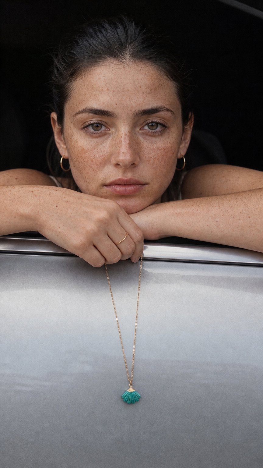 AI product shot of Curacao Necklace