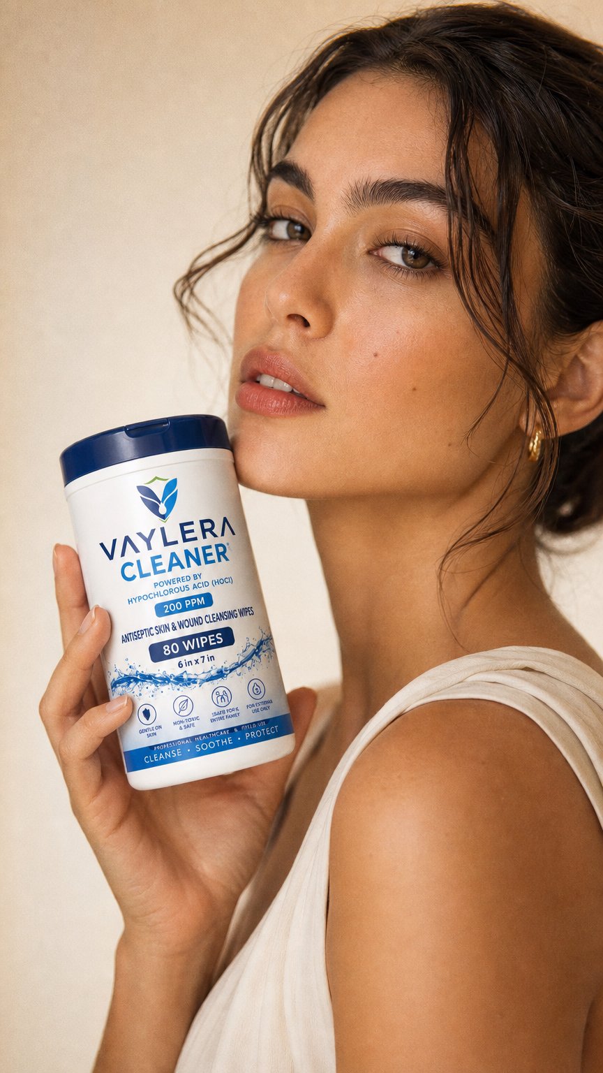 AI product shot of VAYLERA Hypochlorous Acid Solutions