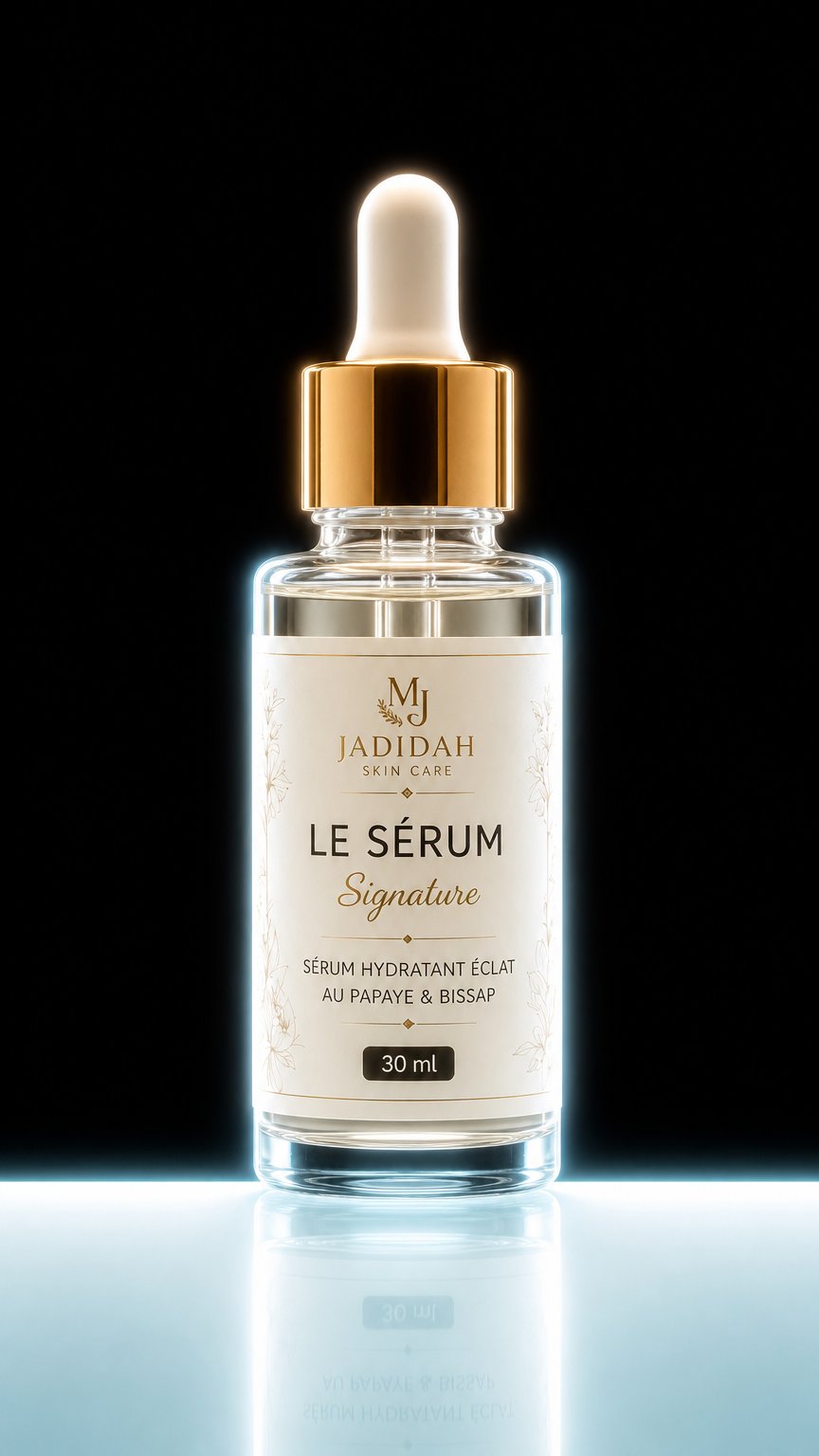 AI product shot of Le Sérum Signature