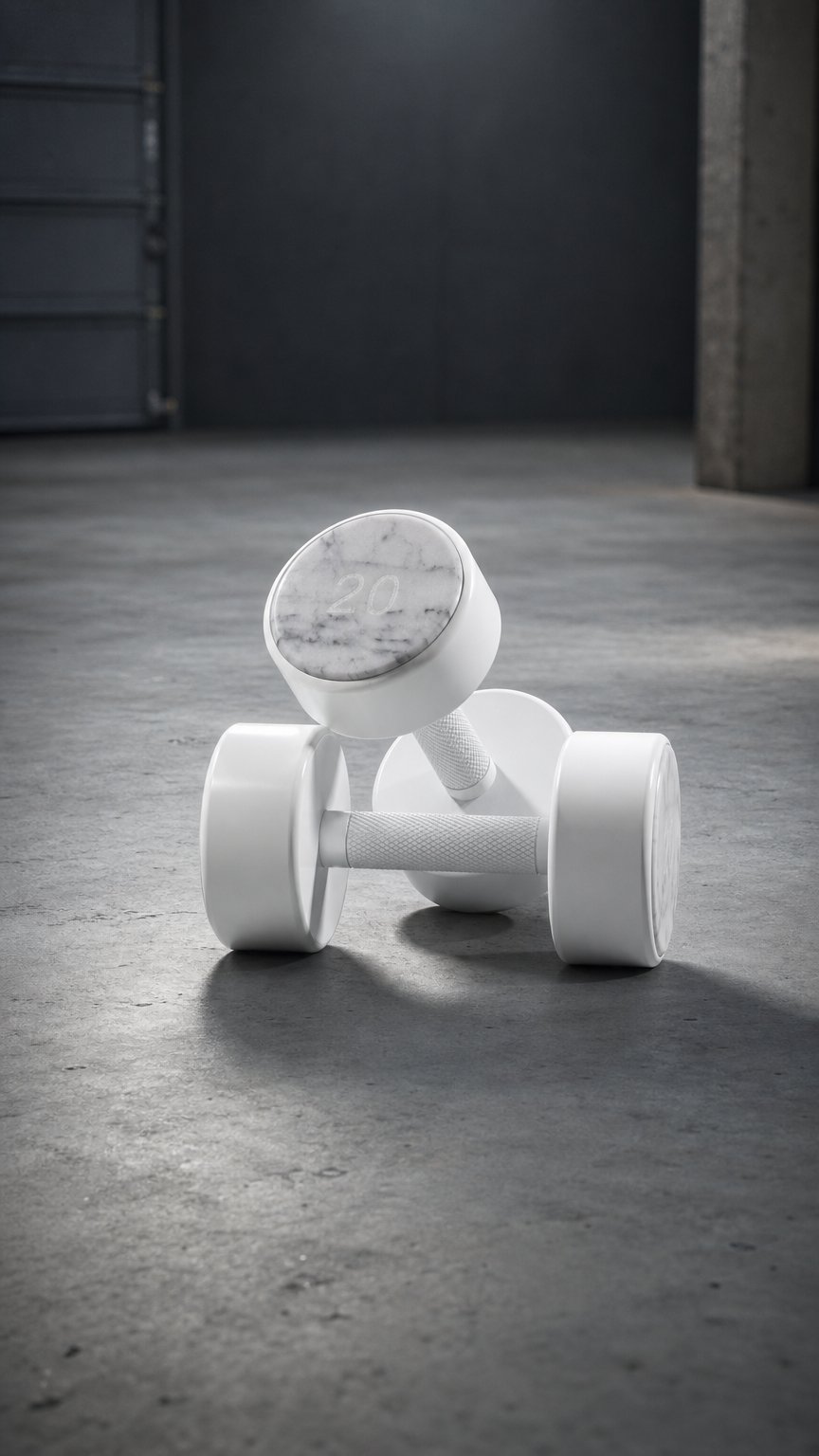 AI product shot of Free Weight Sets