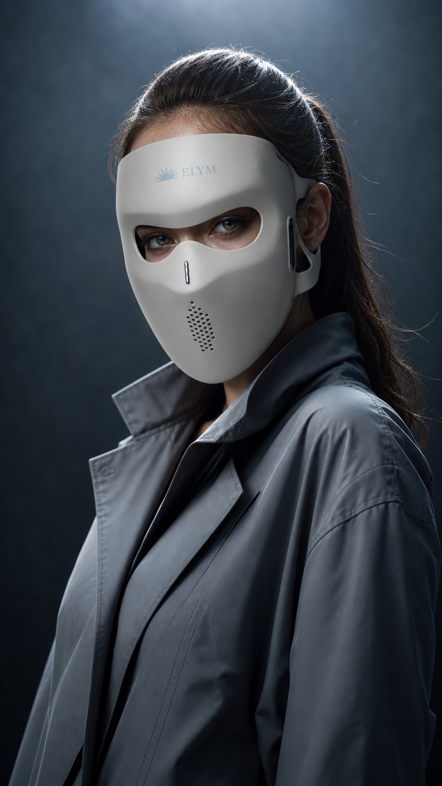 AI product shot of ELYM Pro LED Light Mask
