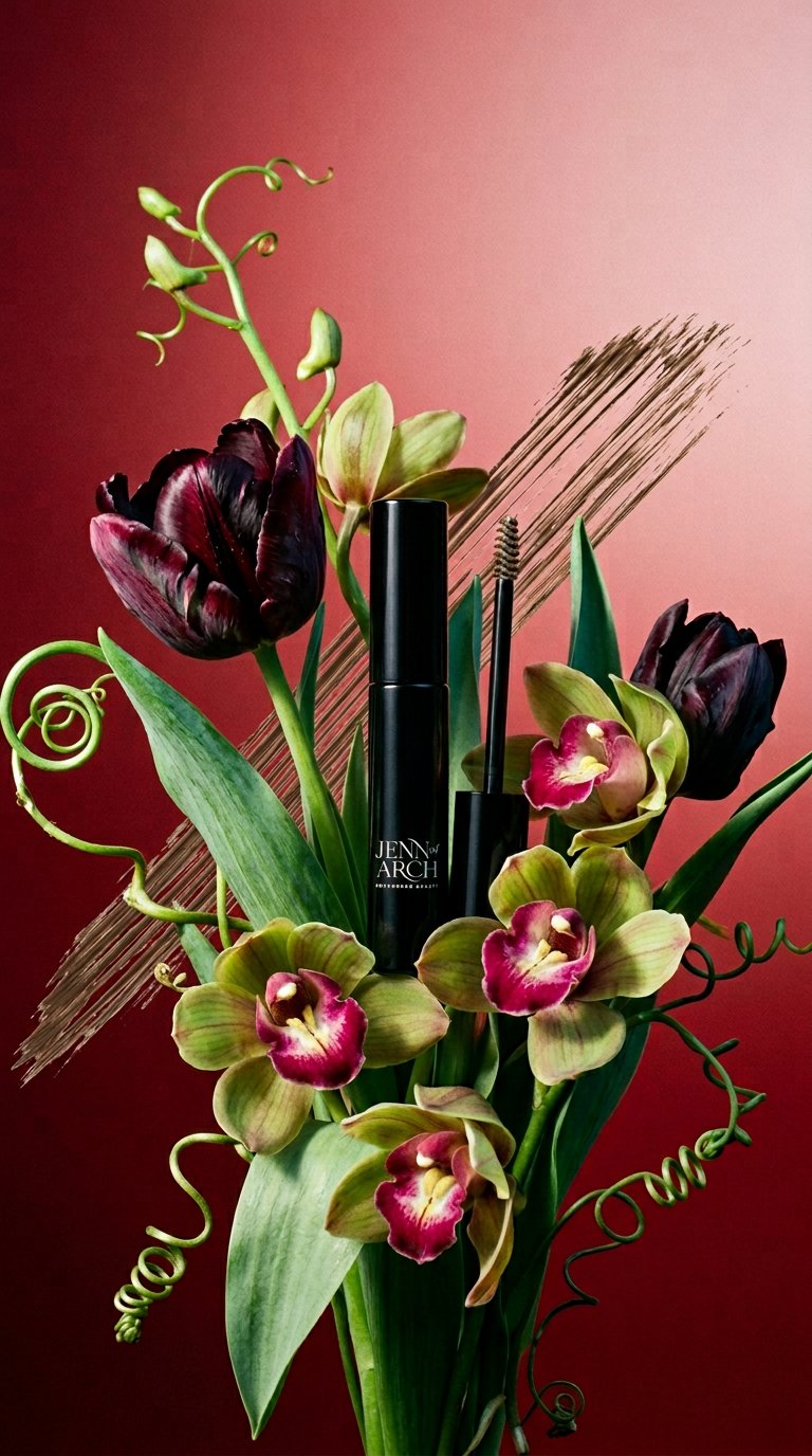 AI product shot of Hi Brow Brow Tint with Fibers