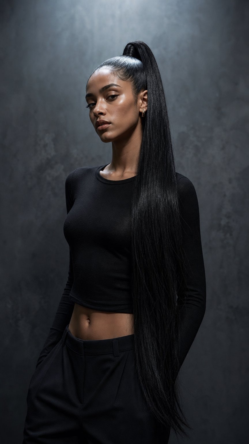 AI product shot of SILQ EXTENSIONS — Virgin Straight 3-Bundle Deal