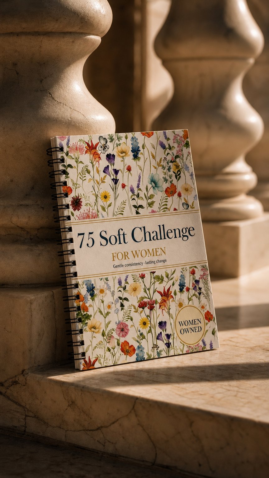 AI product shot of 75-Day Women Mental Reset Book
