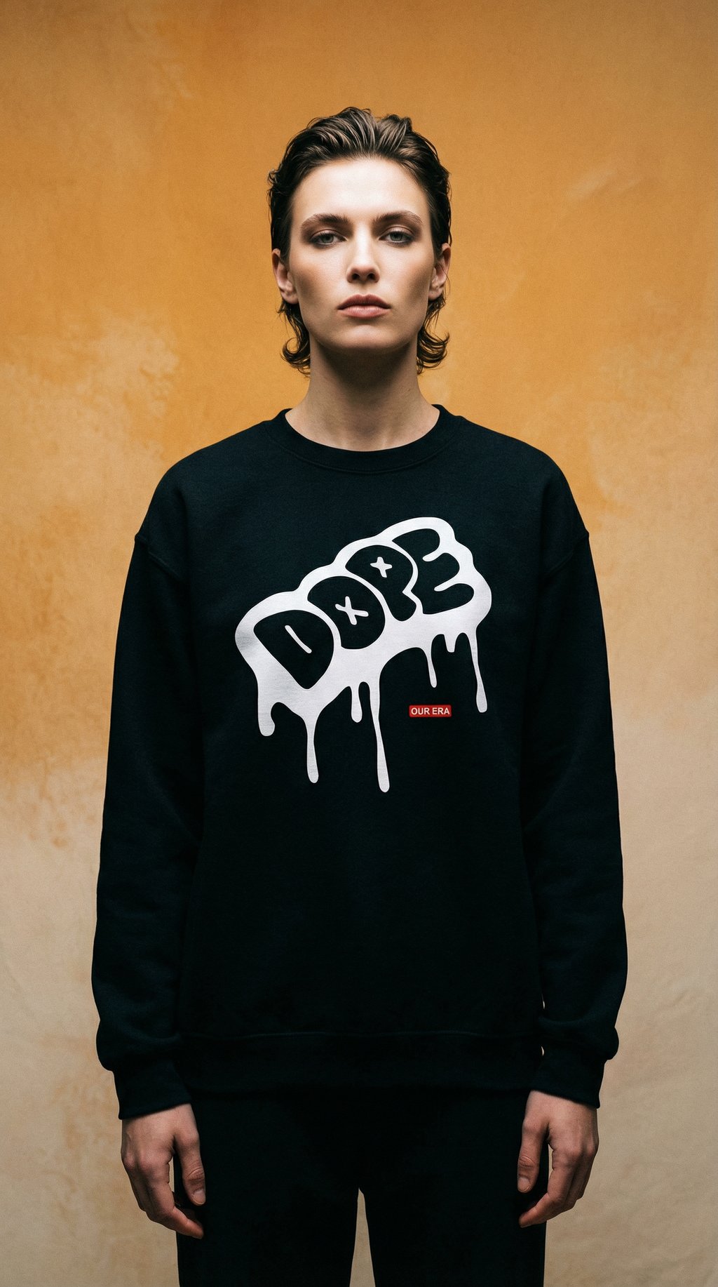 AI product shot of Dope Sweatshirt
