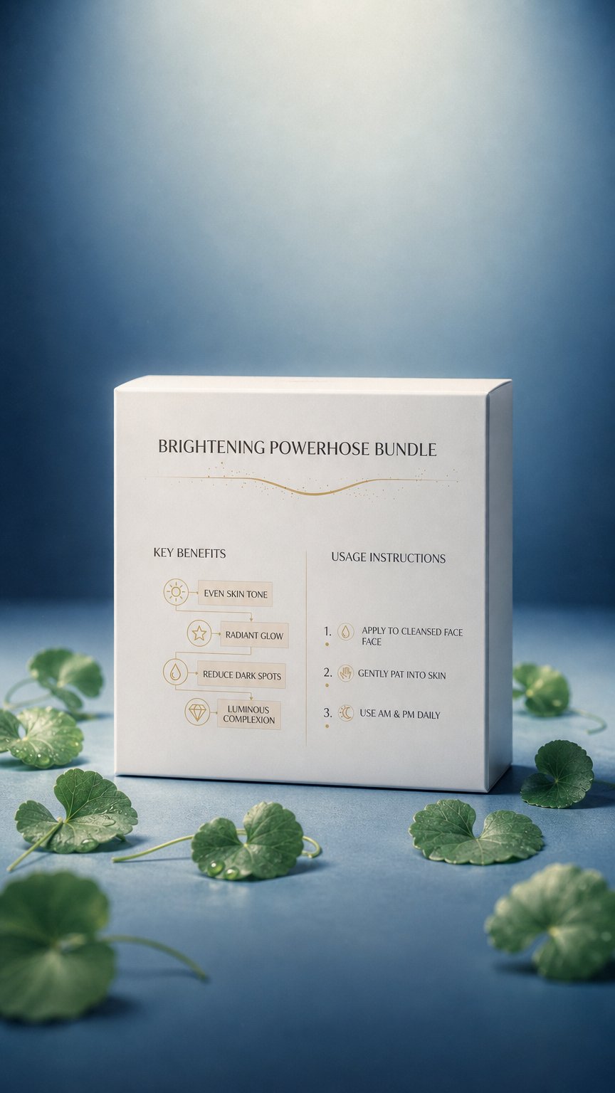 AI product shot of Brightening Powerhouse Bundle