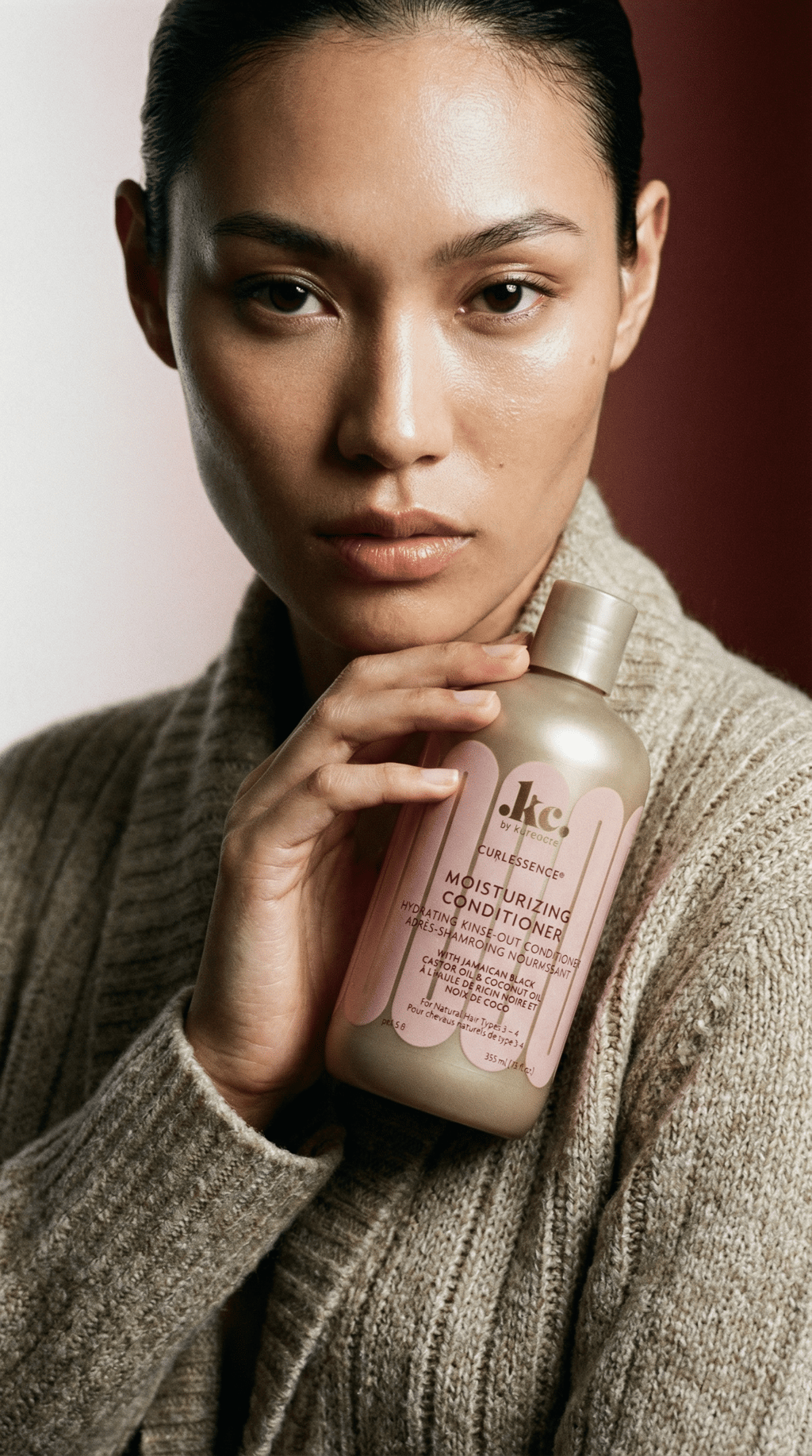 AI product shot of KeraCare Curlessence Moisturizing Conditioner
