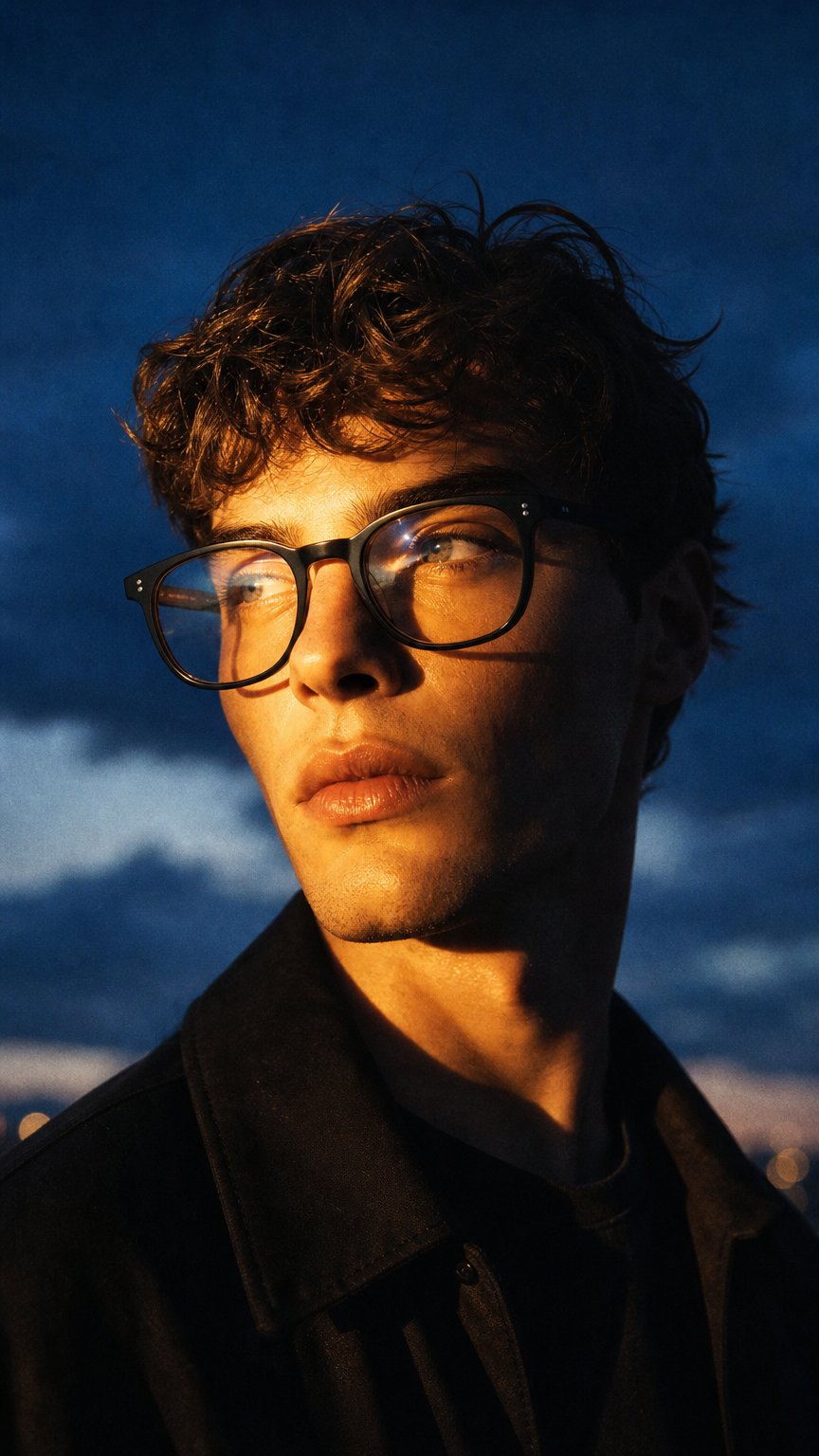 AI product shot of Garrett Leight Bentley