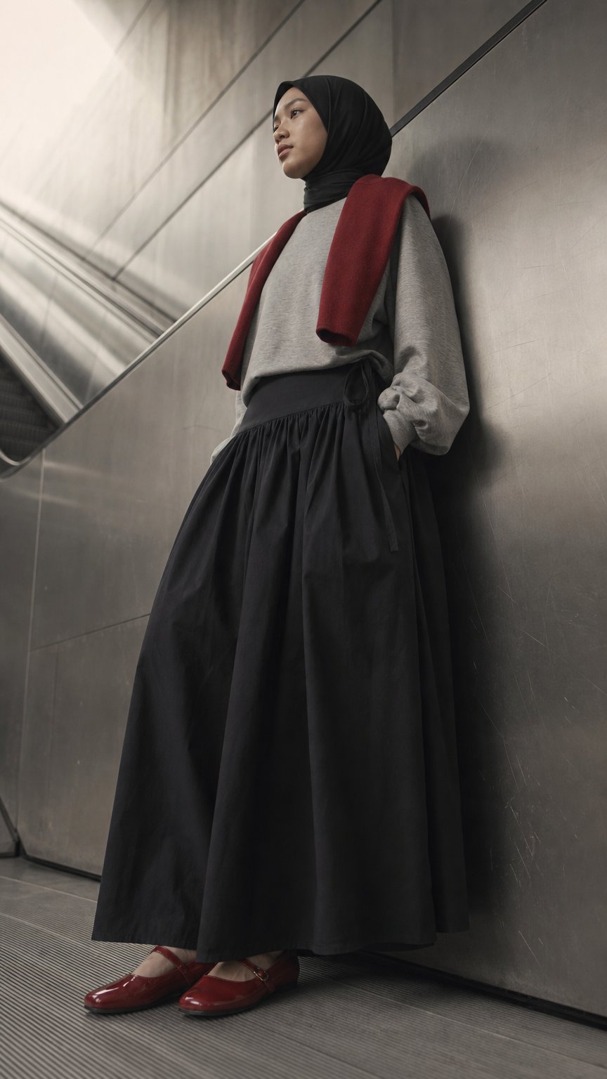 AI product shot of Sabamodest Summer Skirt