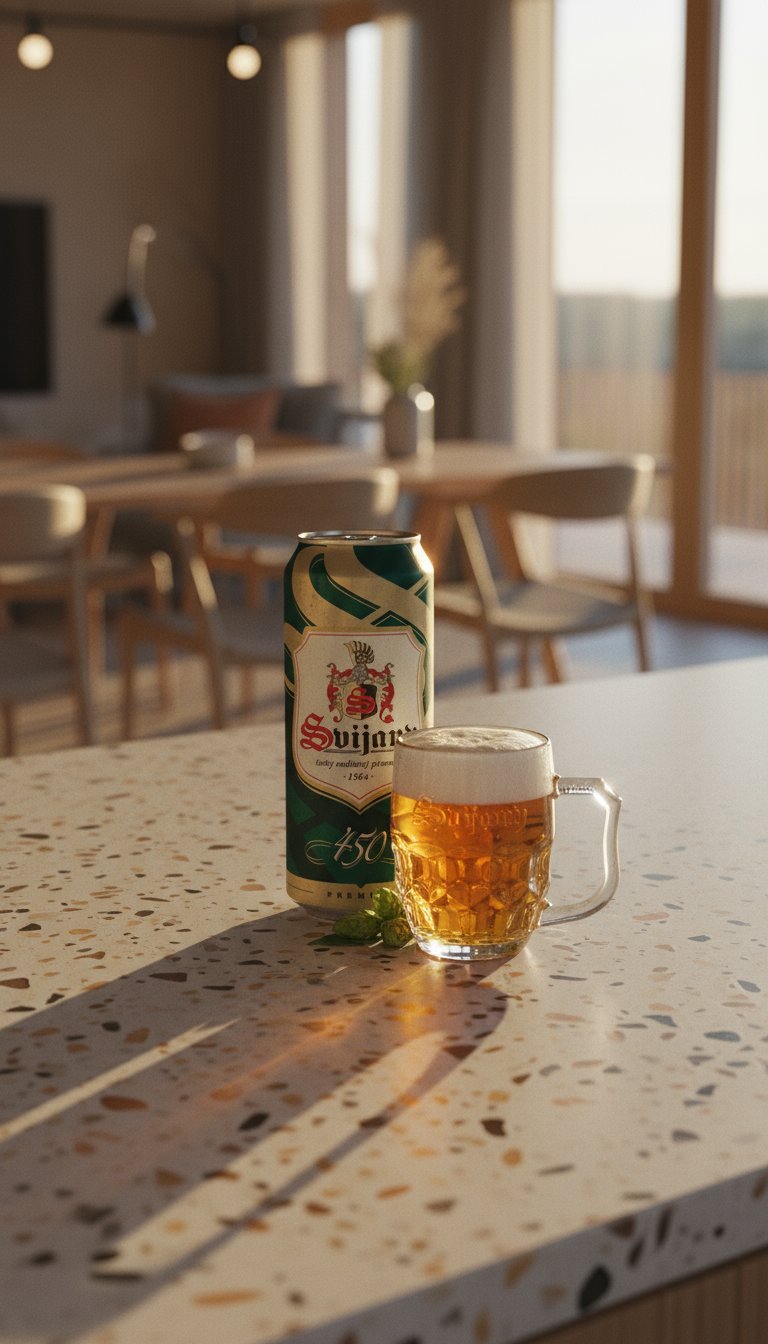 AI product shot of PREMIUM 450 4.6% x 1 Ladă (20 sticle)