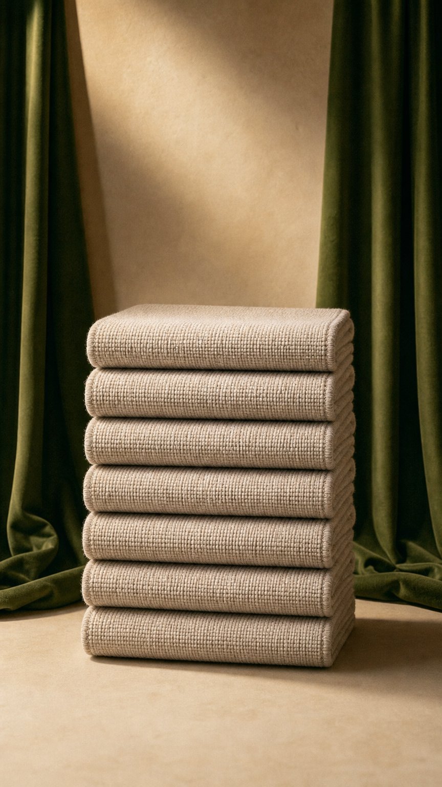 AI product shot of Whisper 100% wool rug 250cm x 350cm