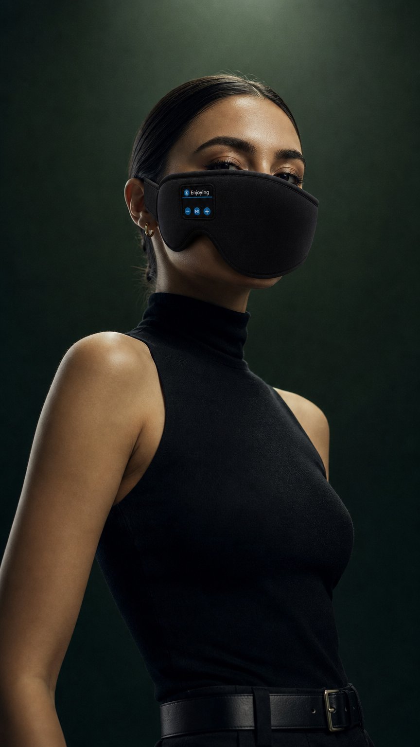 AI product shot of Honorium  Wireless SleepingMask