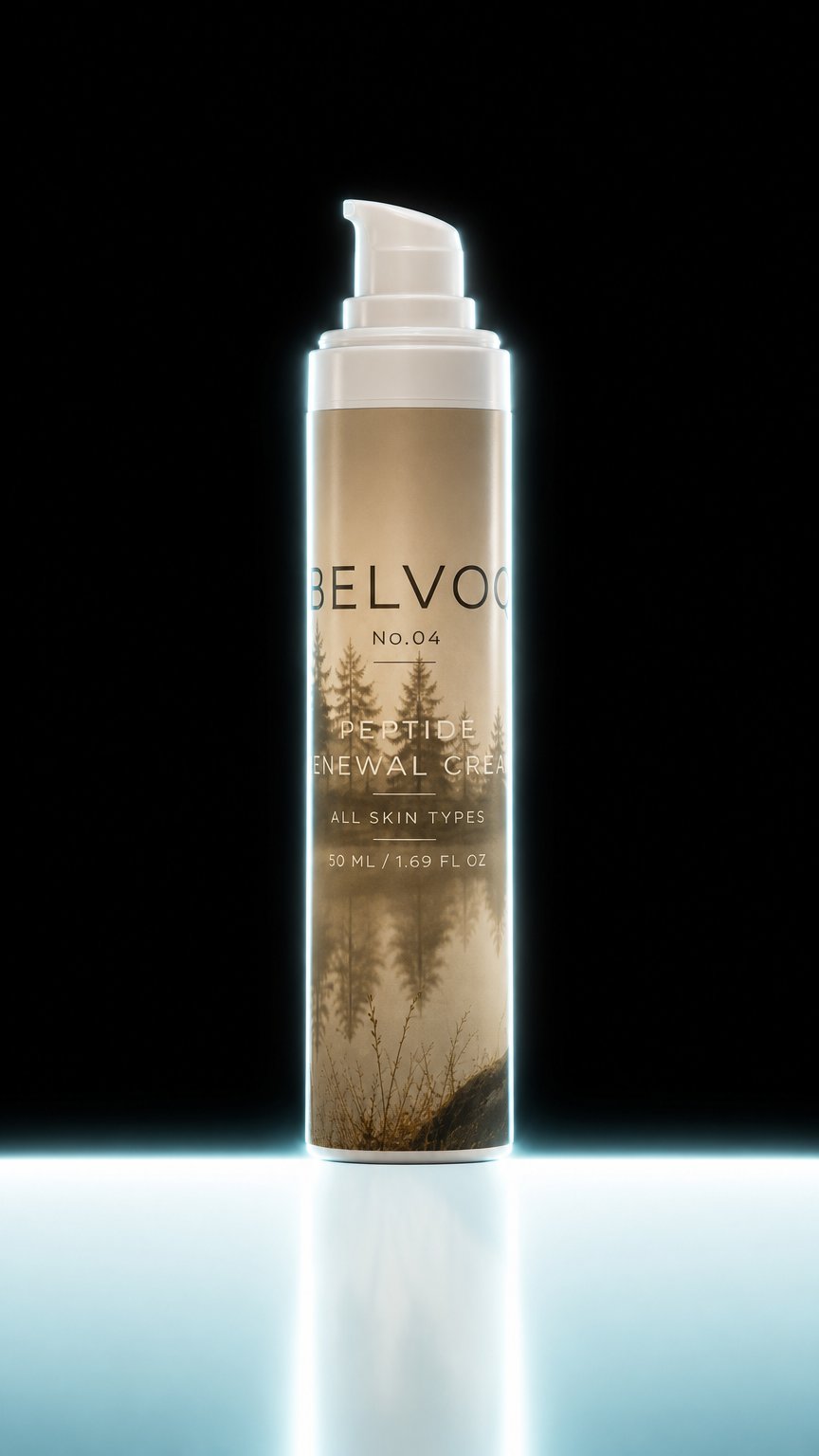 AI product shot of Peptide Renewal Cream
