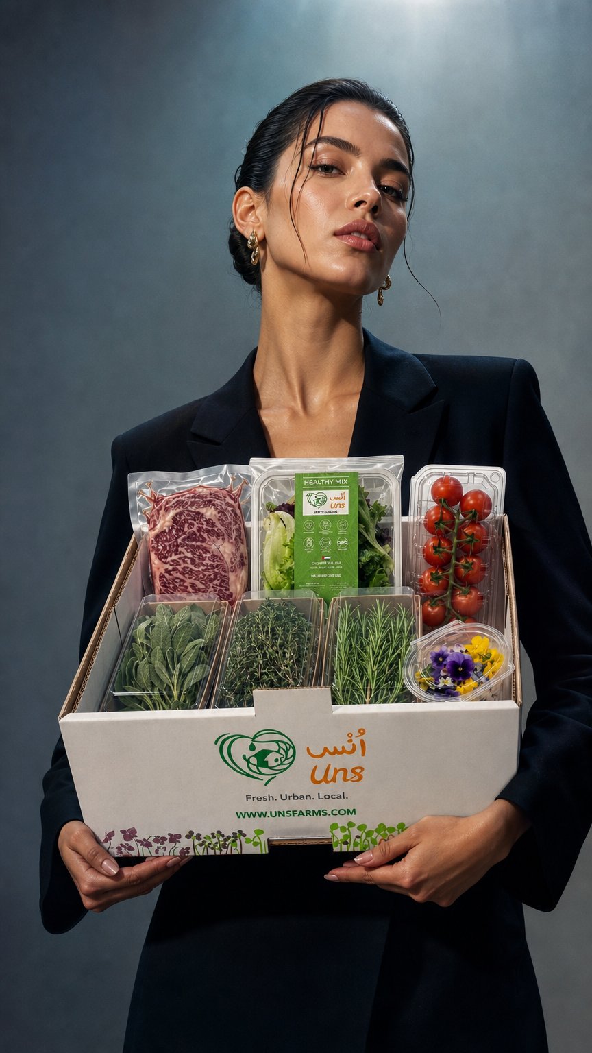 AI product shot of UNS Gourmet Selection