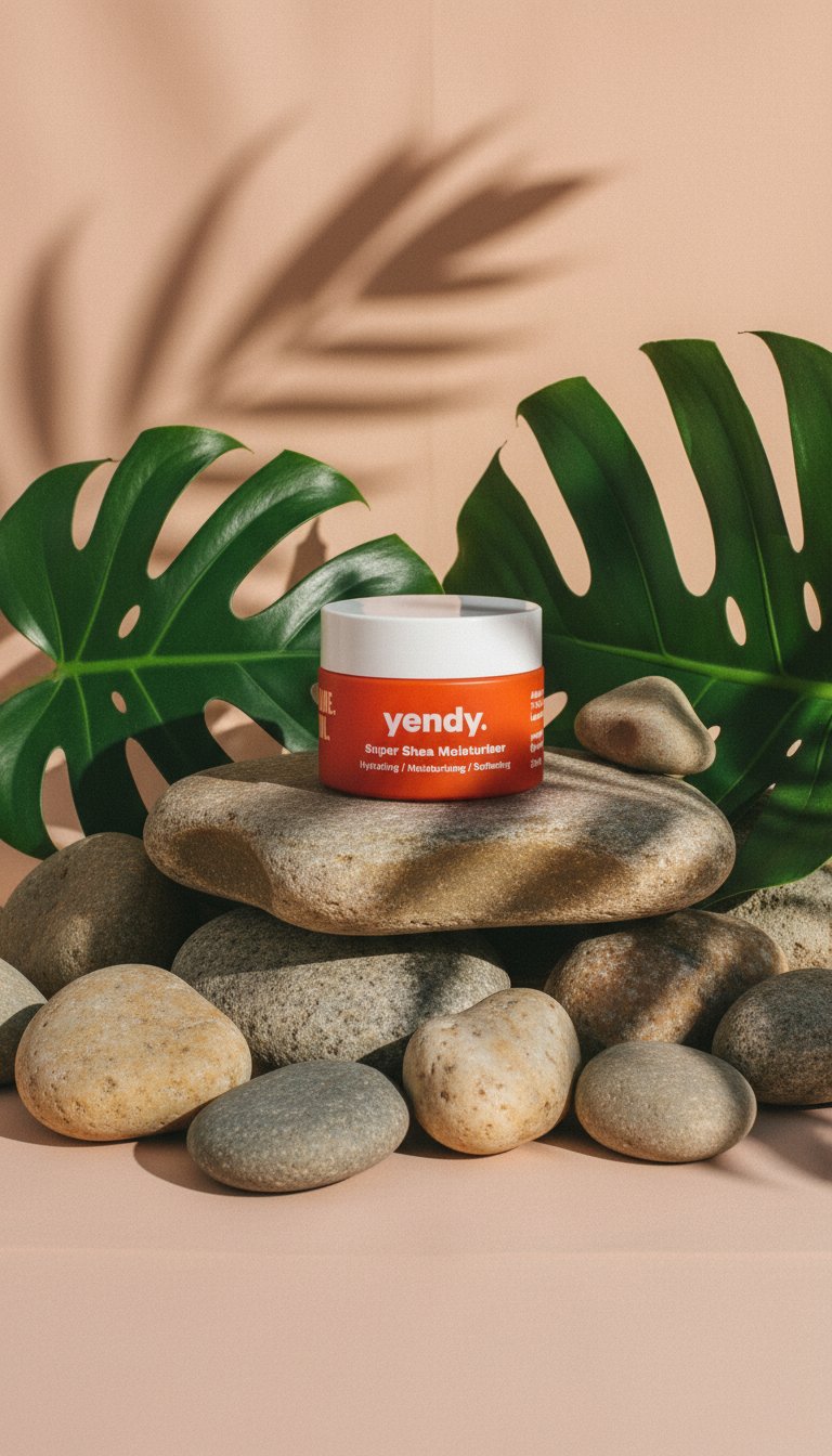 AI product shot of Super Shea Moisturiser