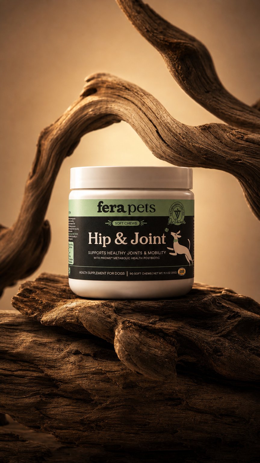 AI product shot of Hip + Joint Support for Dogs