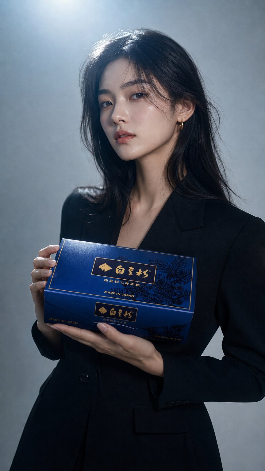 AI product shot of 白豆杉エキス粒 ◆6粒×90袋