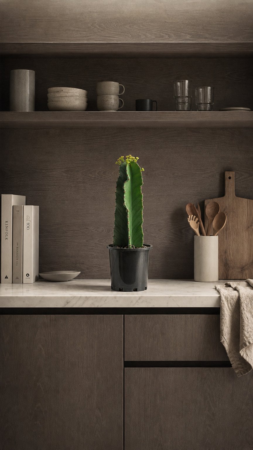 AI product shot of Euphorbia Ingens - around 46 cm