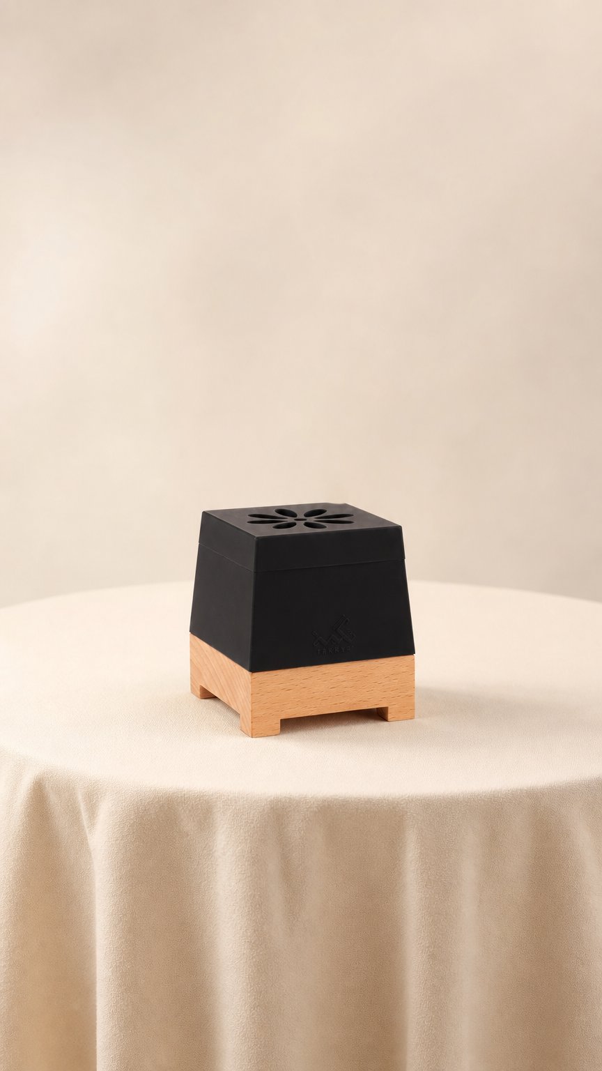 AI product shot of Mini Incense Burner Set