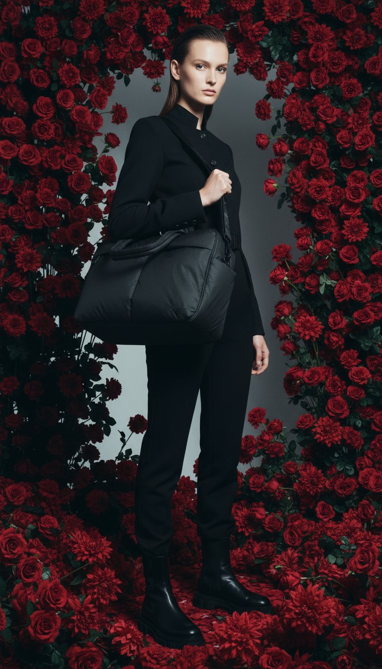 AI product shot of Weekender Bag