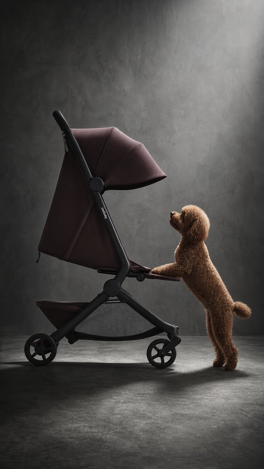 AI product shot of SKIP³ Stroller