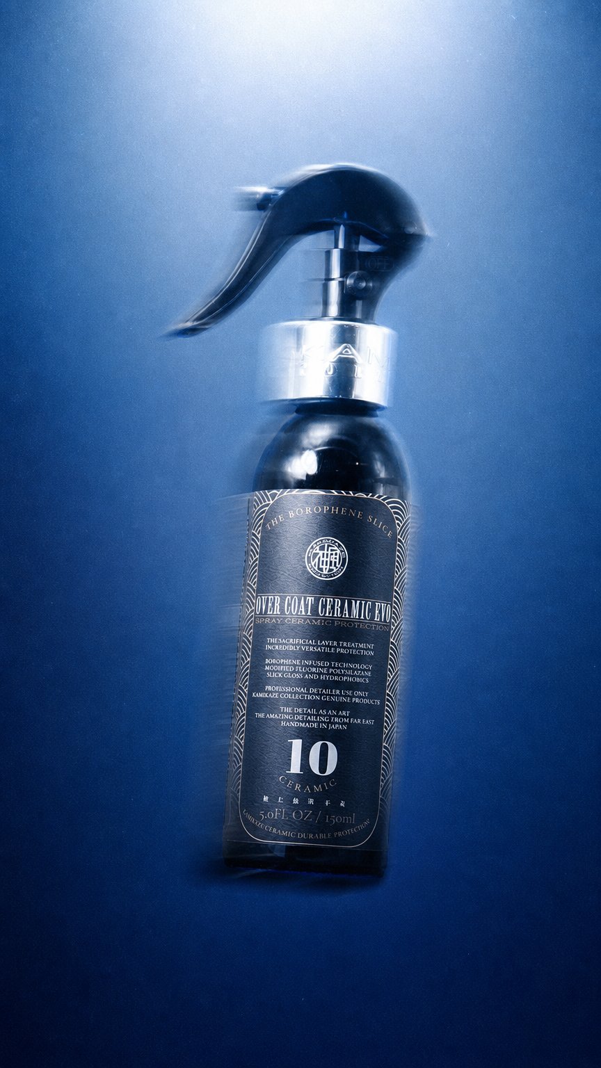 AI product shot of OVER COAT CERAMIC -EVO-