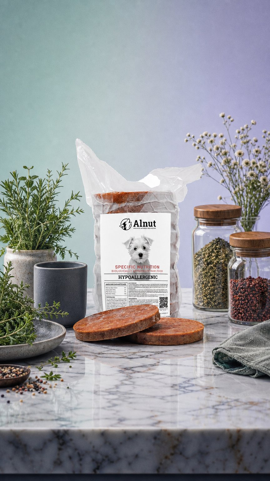 AI product shot of Alnut specific nutrition hypoallergenic 2.10kg