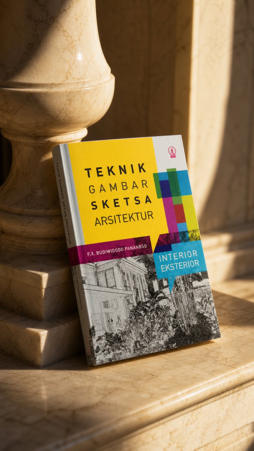 AI product shot of Teknik Gambar Sketsa Arsitektur