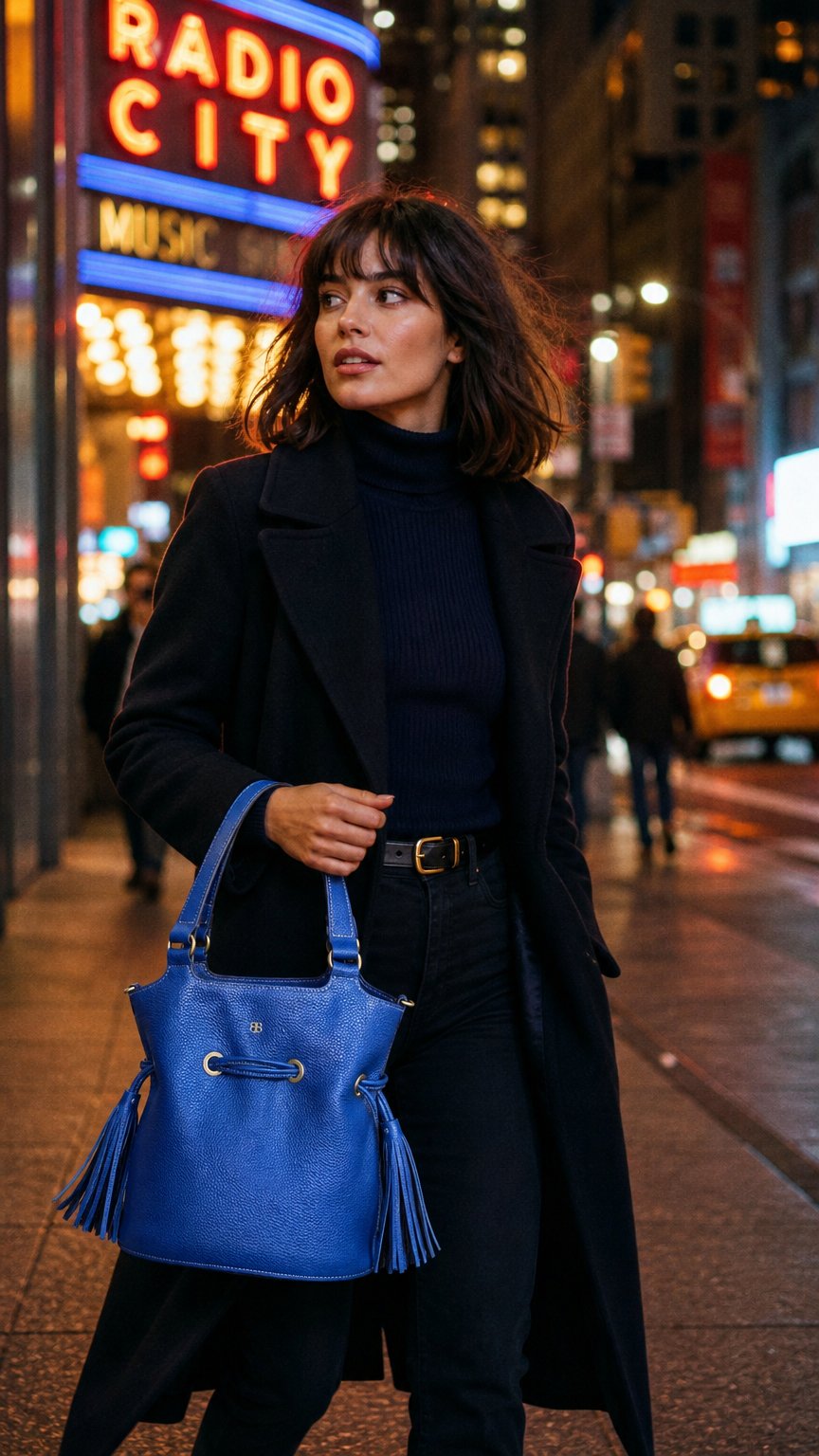 AI product shot of DOLLY Blue Bucket