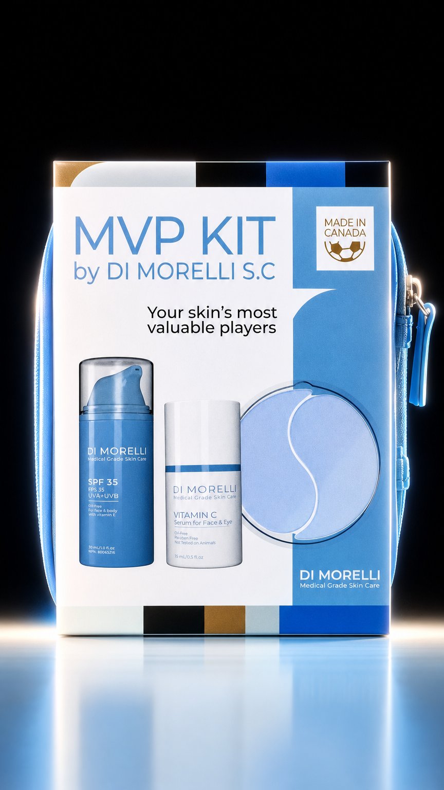 AI product shot of MVP Kit by Di Morelli S.C