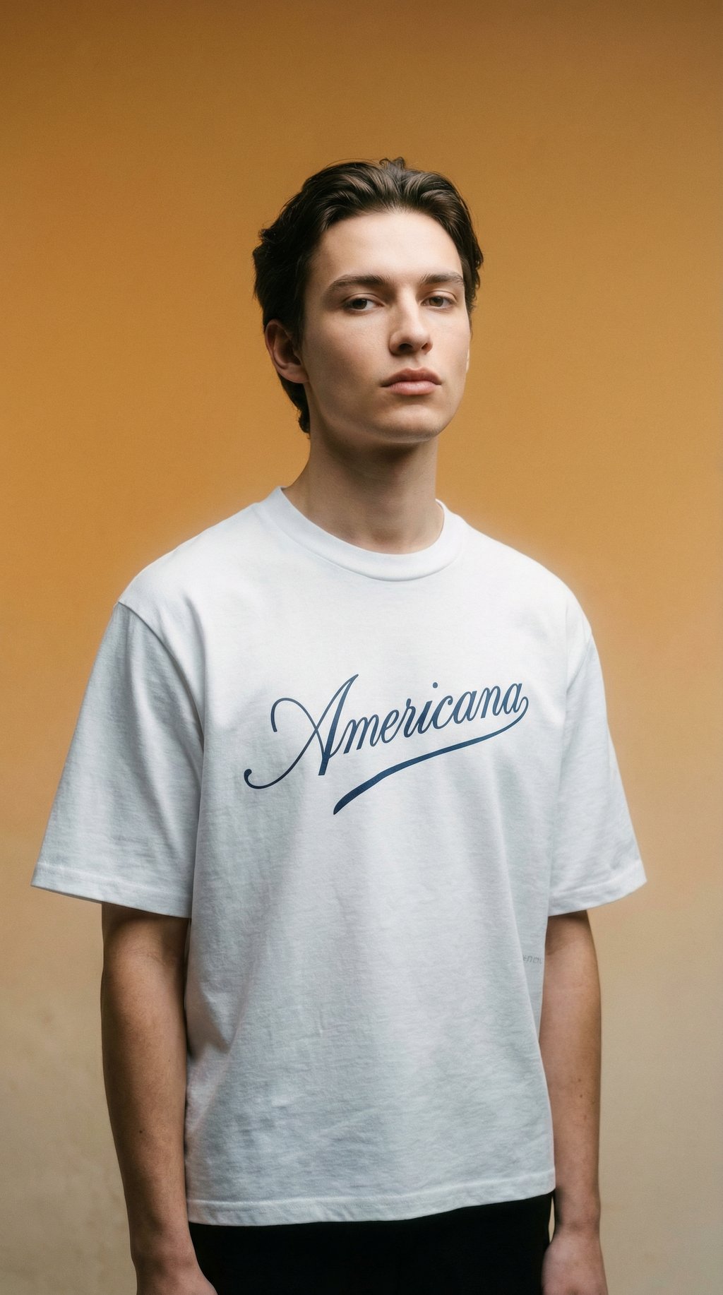 AI product shot of 545 “Capricciosa” Tee