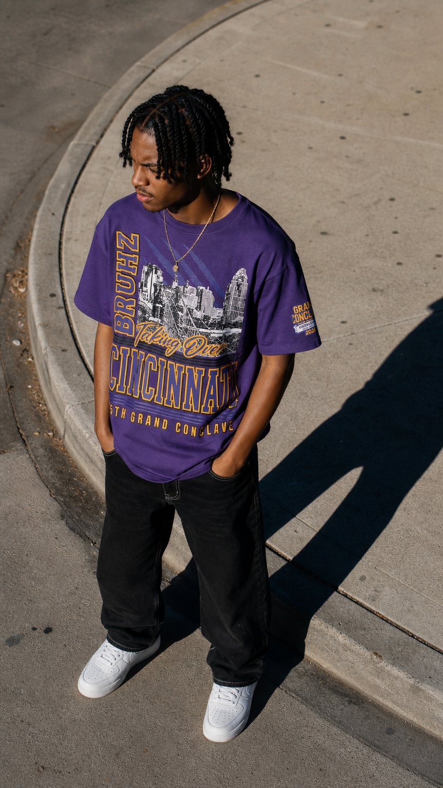 AI product shot of ΩΨΦ 85th Conclave Shirt