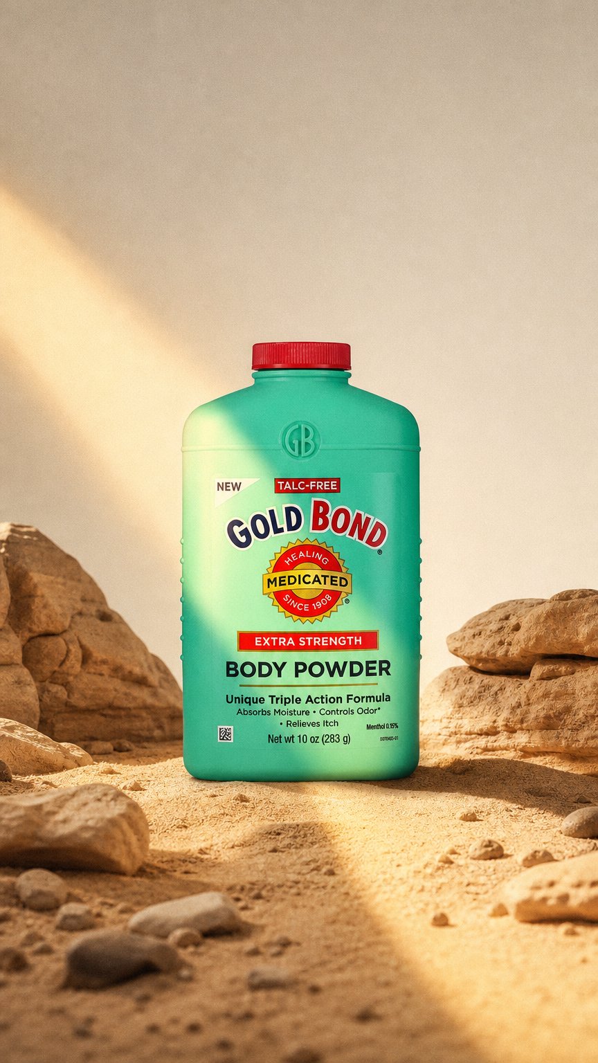 AI product shot of Anti itch Powder