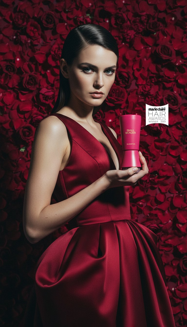 AI product shot of Signature Shampoo